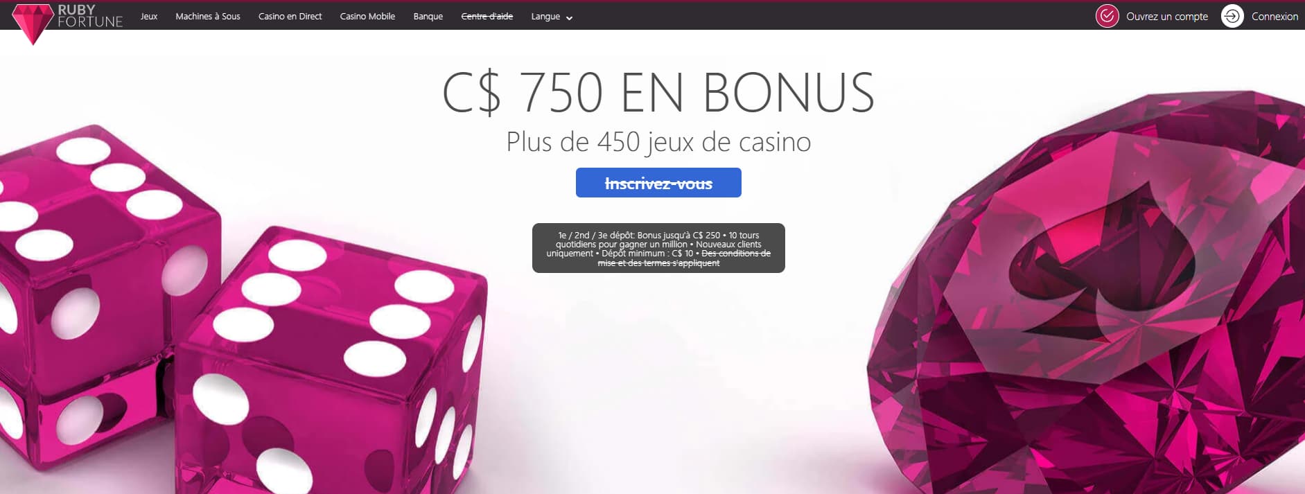 ruby fortune casino en linge