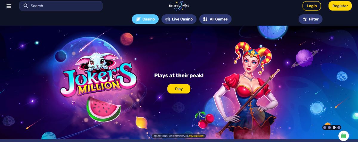 galacticwins casino review