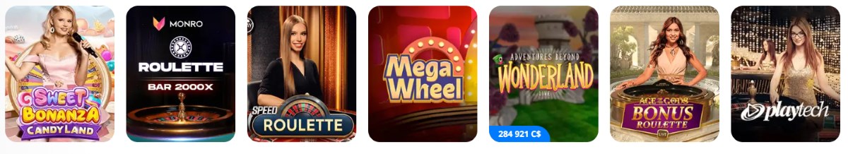 monro casino live casino