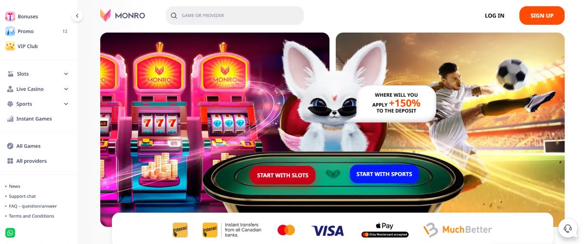 monro casino review
