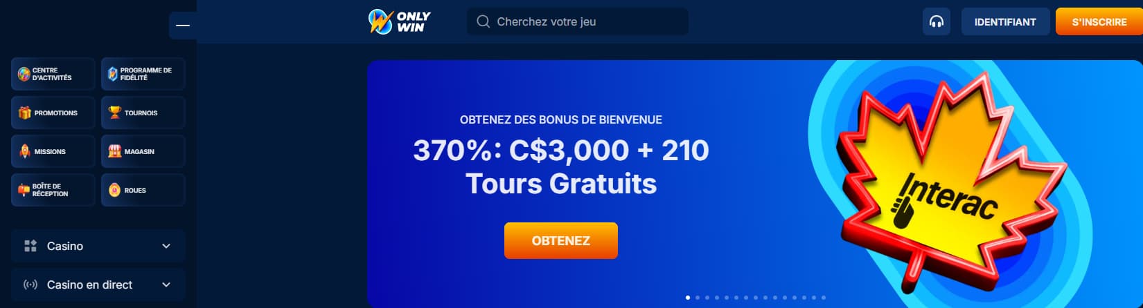 onlywin casino revue