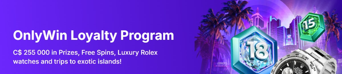 onlywin casino vip program