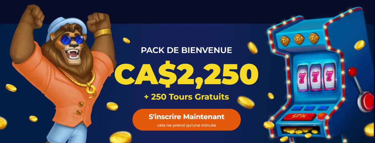 pack de bienvenue nine casino
