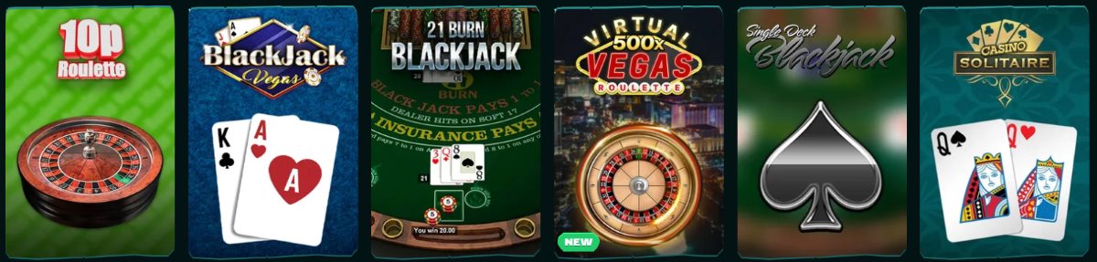 playio casino table games