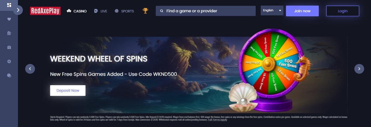 redaxeplay casino review