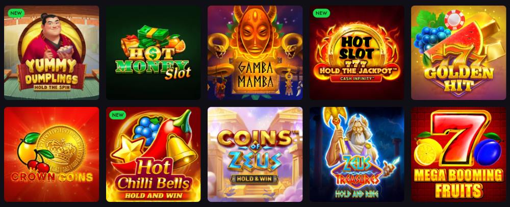 rooster bet casino slots