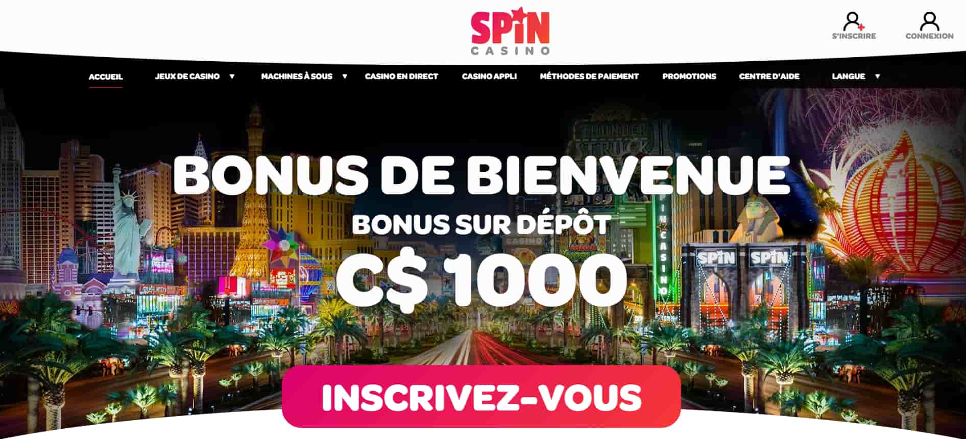 spin casino revue