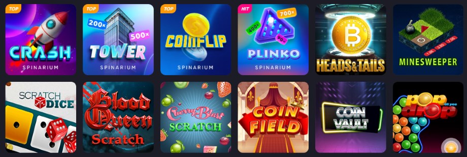 spinarium casino casual games