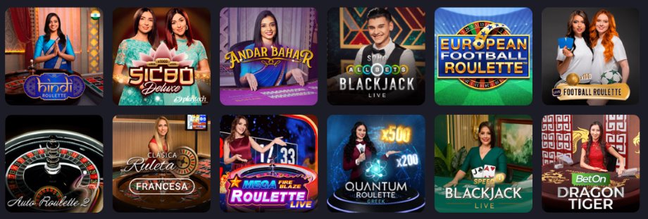 spinarium casino live casino