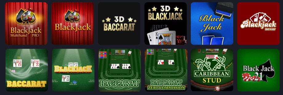spinarium casino table games