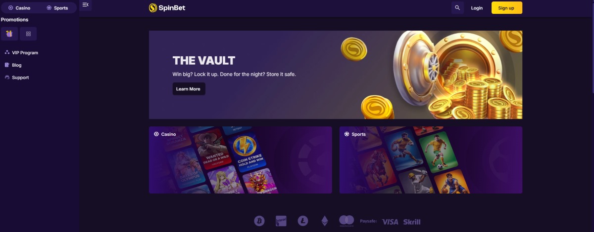 spinbet casino review