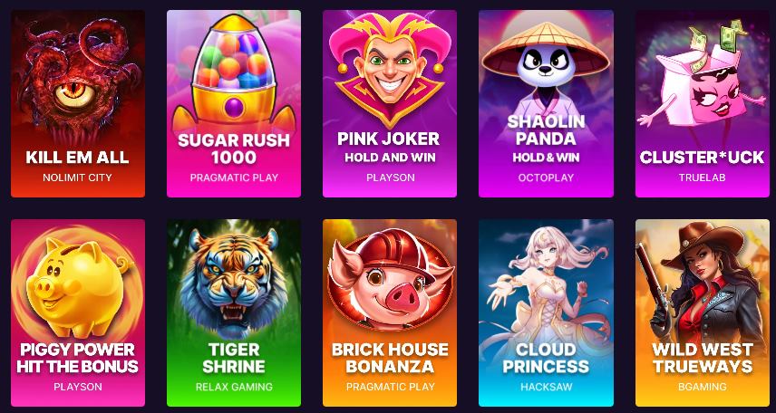 spinbet casino slots