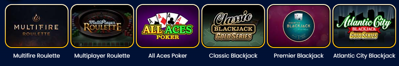 yukon gold casino table jeux