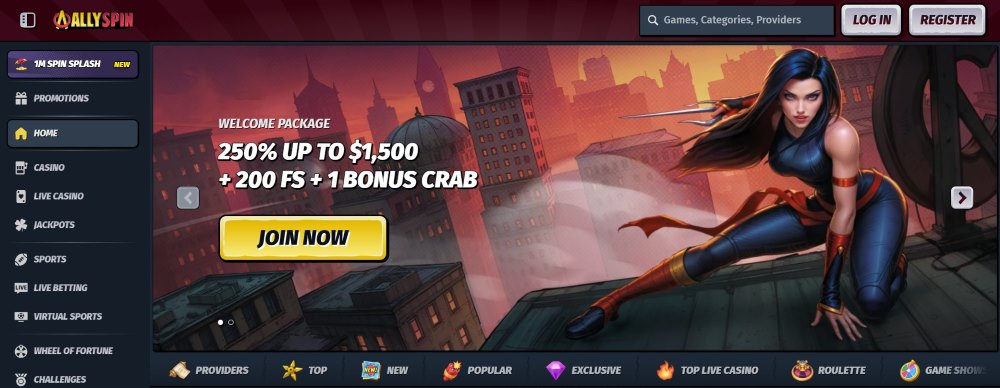 allyspin casino review