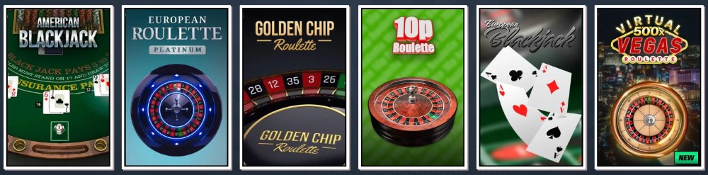 allyspin casino table games