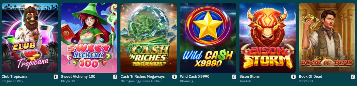 arcanebet casino machines à sous