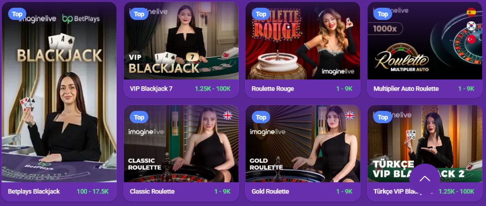 betplays casino live casino