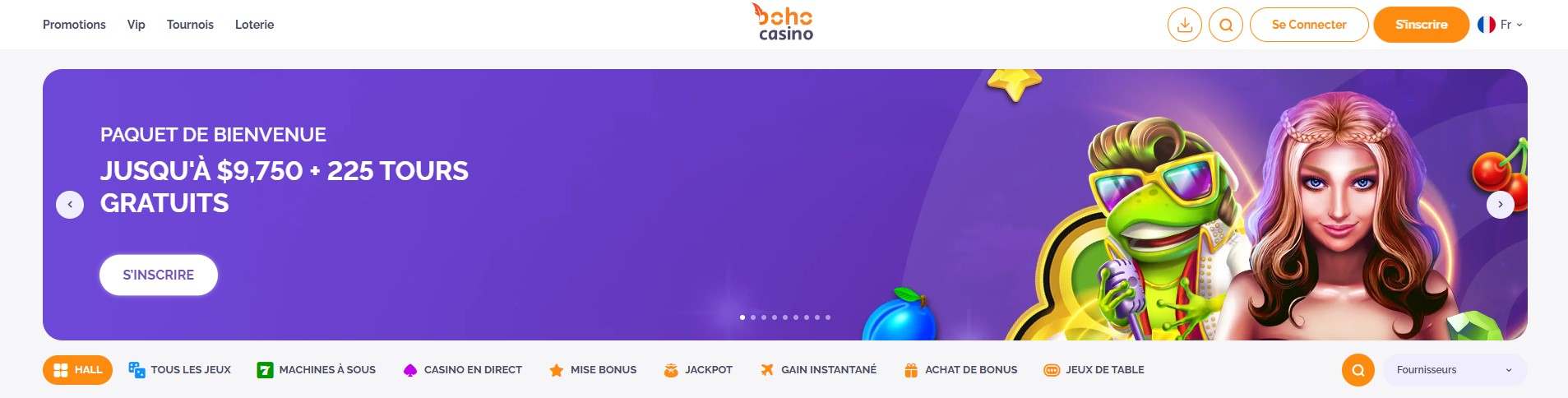 boho casino revoir