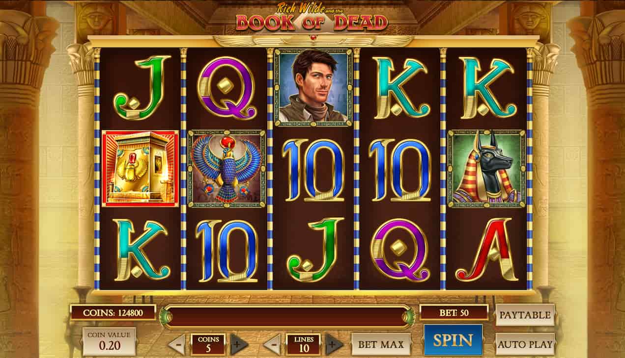 book of dead slot gameplay