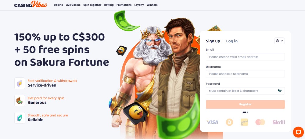 casino vibes review