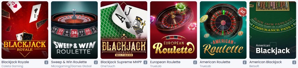 casino vibes table games