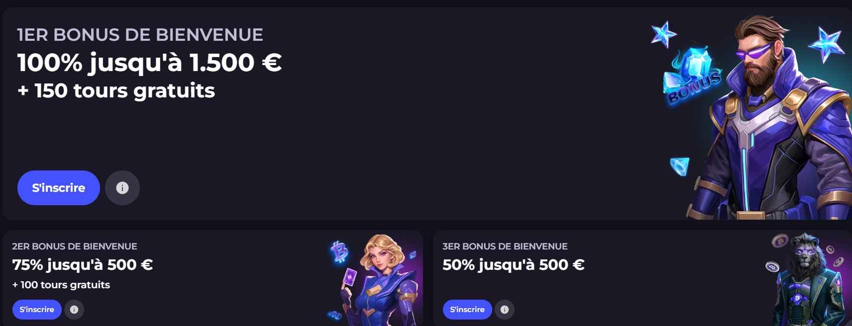 cryptoleo casino bonus de bienvenue