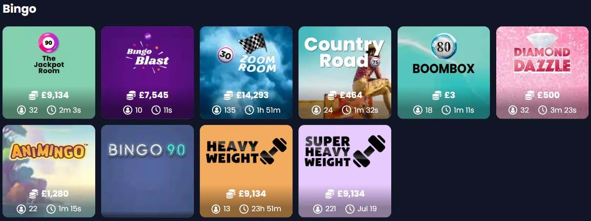 crystalslots casino bingo