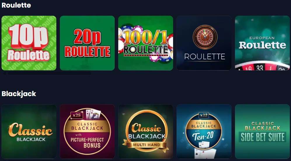 crystalslots casino jeux de table
