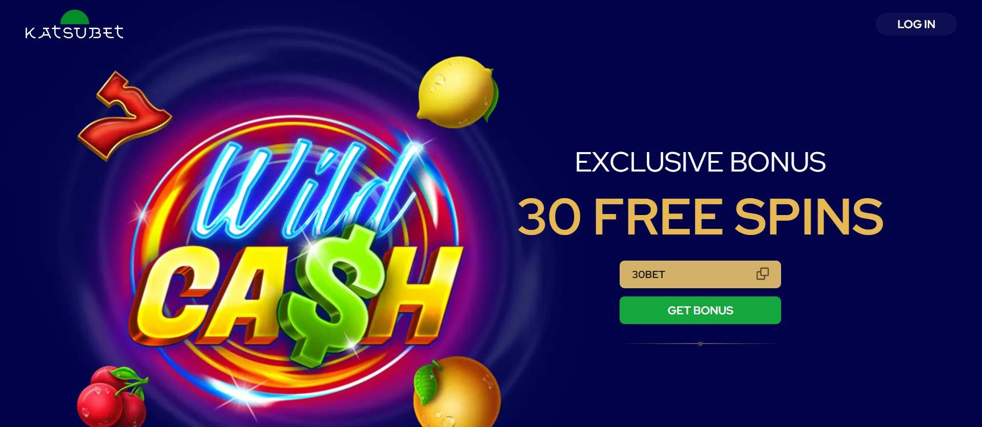 katsubet 30 free spins