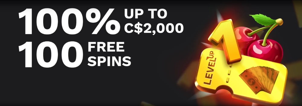 levelup casino welcome bonus