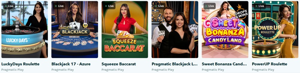 luckydays casino live casino