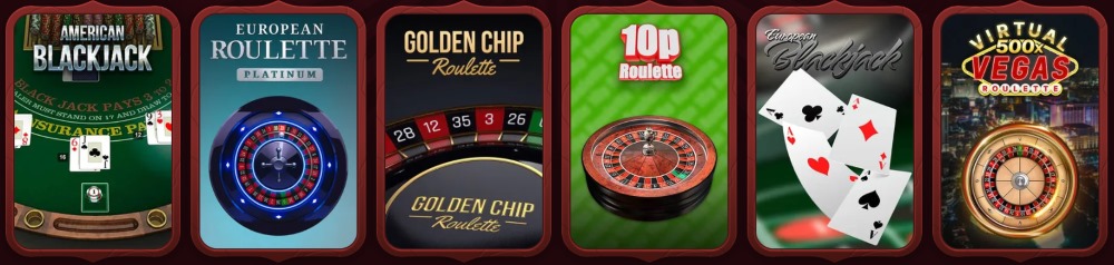 magius casino table games