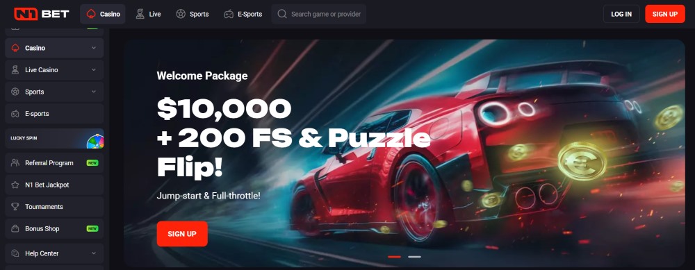 n1 bet casino review