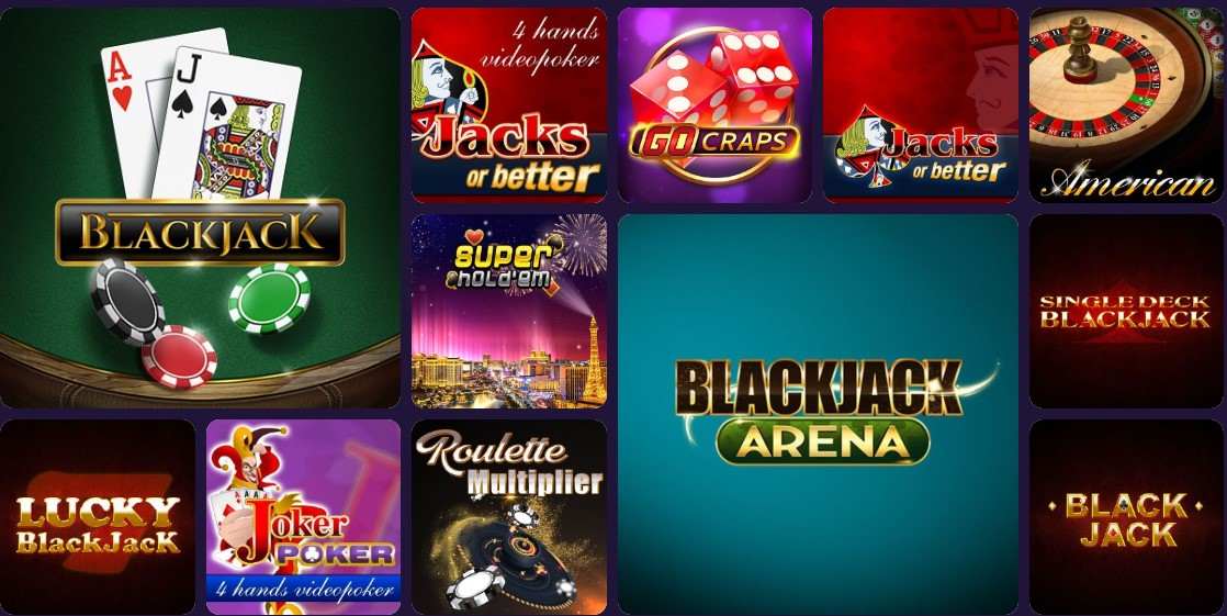 playoro casino jeux de table