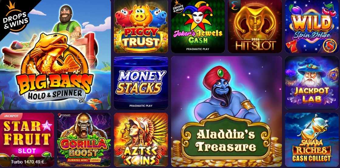 playoro casino machines à sous