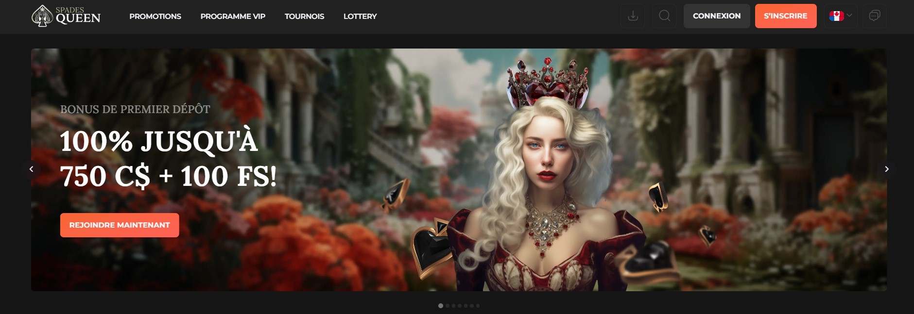 spades queen casino page principale