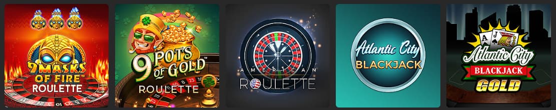 zodiac casino jeux de table