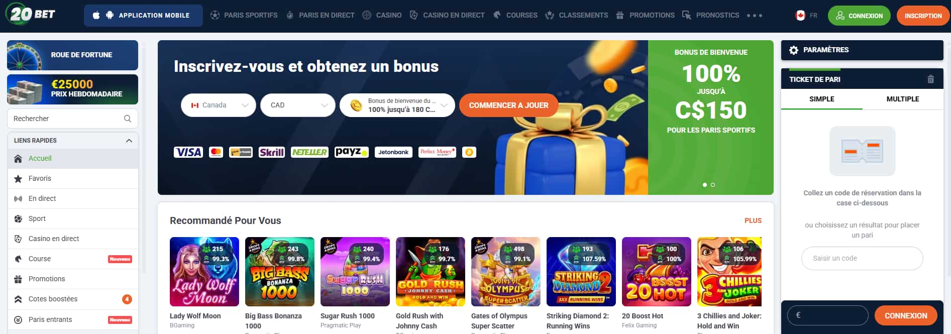 20bet casino revue