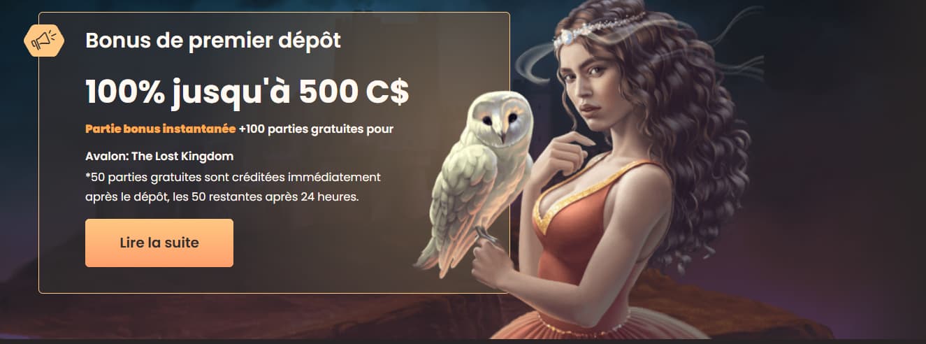 bonus de bienvenue national casino