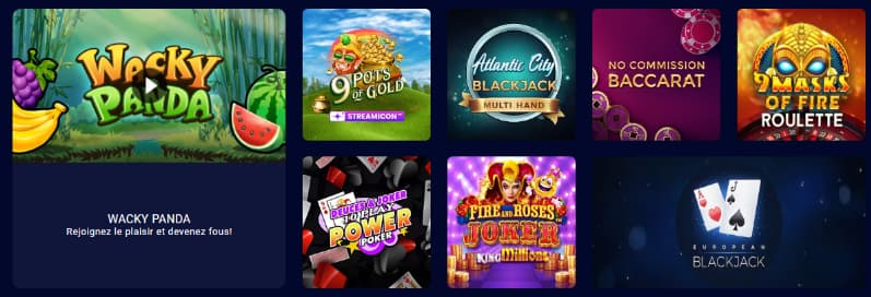 jeux spin palace casino