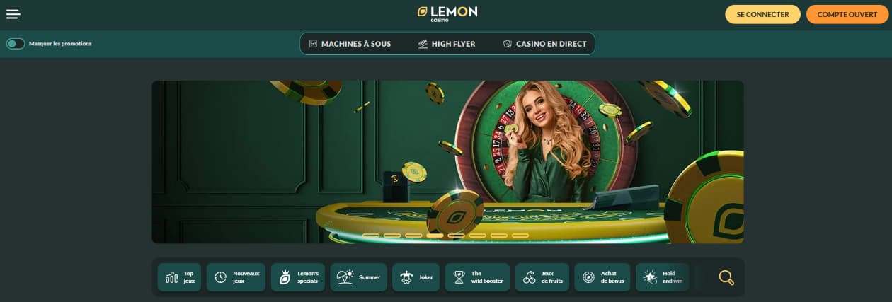lemon casino revue