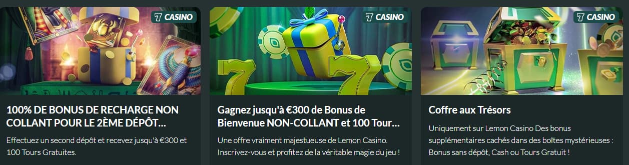 promos lemon casino