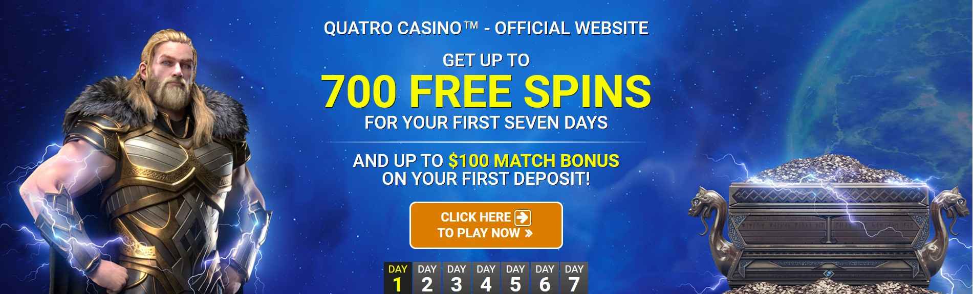 quatro welcome bonus