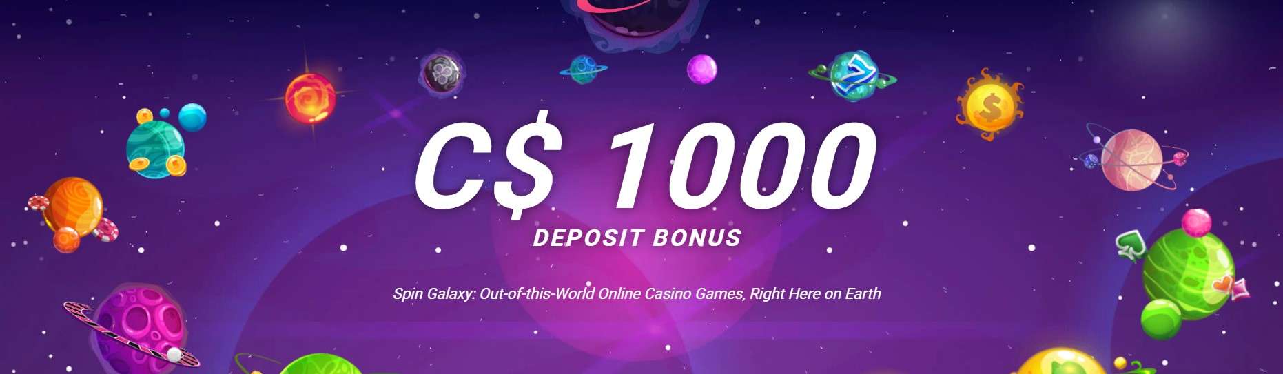 spin galaxy welcome bonus