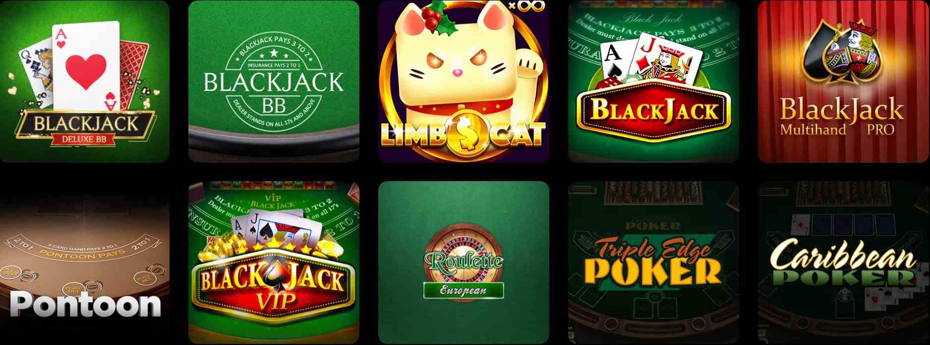 spinsamurai table games