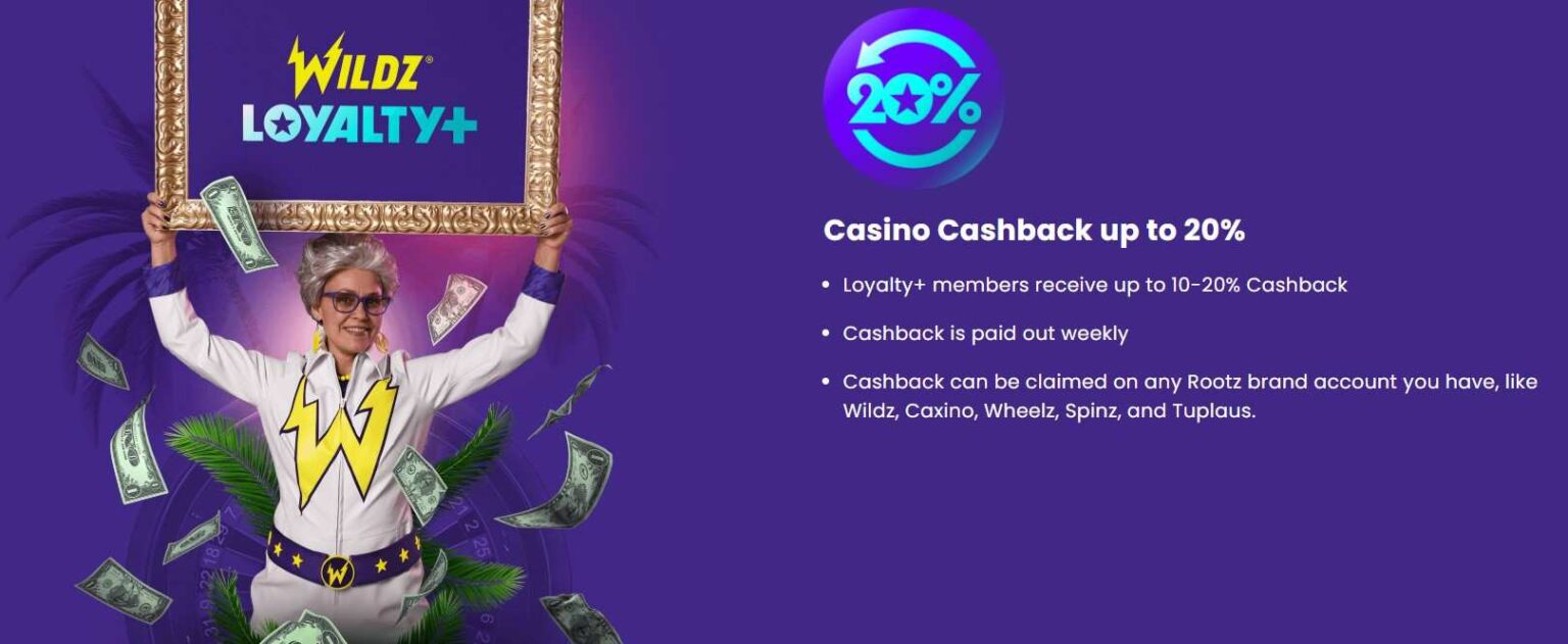 topp Wildz Casino födelsedagsbonus
