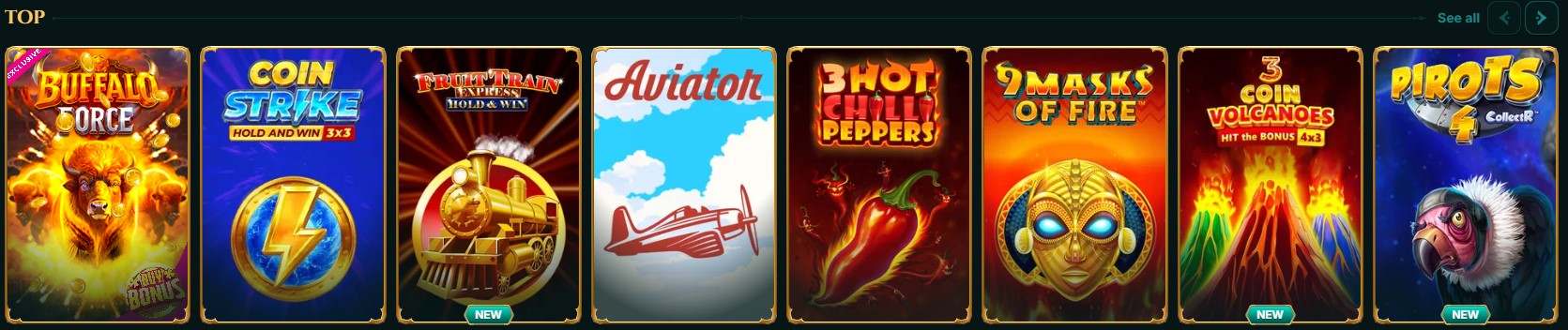 7signs casino slots