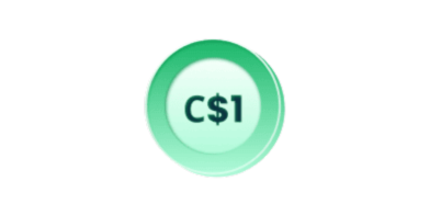 C$1 deposit