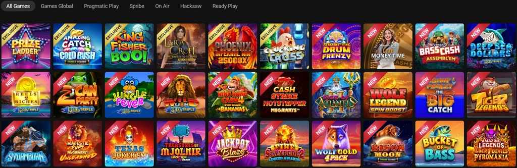 all slots games