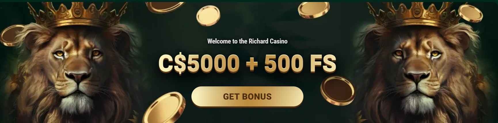 richard welcome bonus